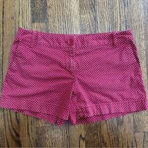 Ann Taylor Loft Adorable Polka Dot Women's Shorts size 2 excellent condition